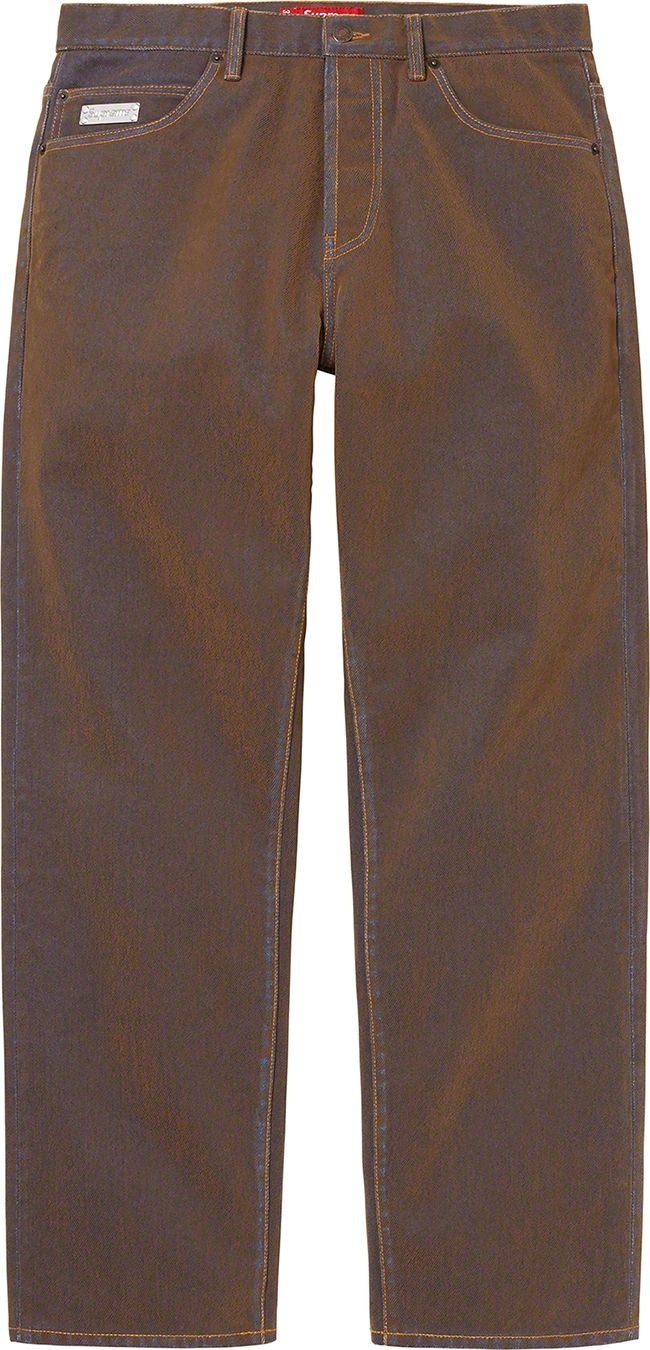 Flocked Regular Jean view 9